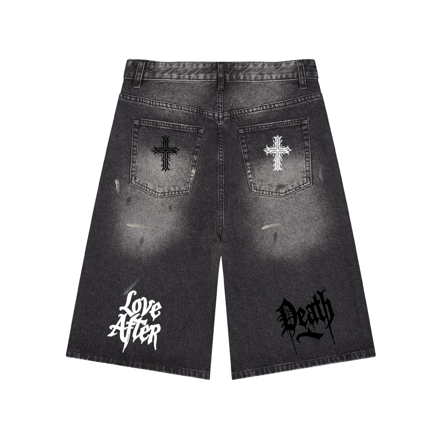 L.A.D Vintage Wash Denim Shorts