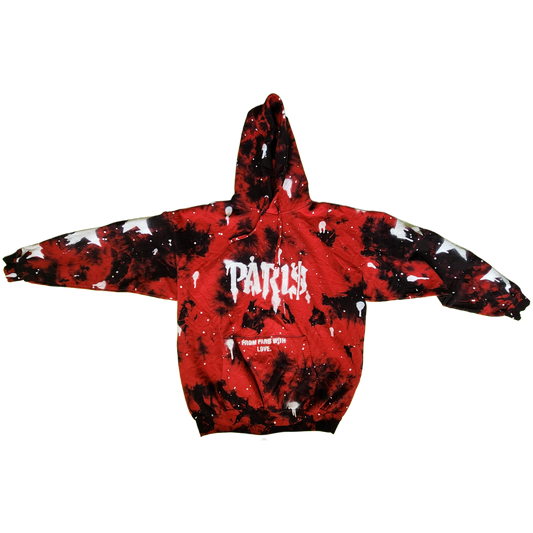 Graffiti Splat Tie Dye Hoodie