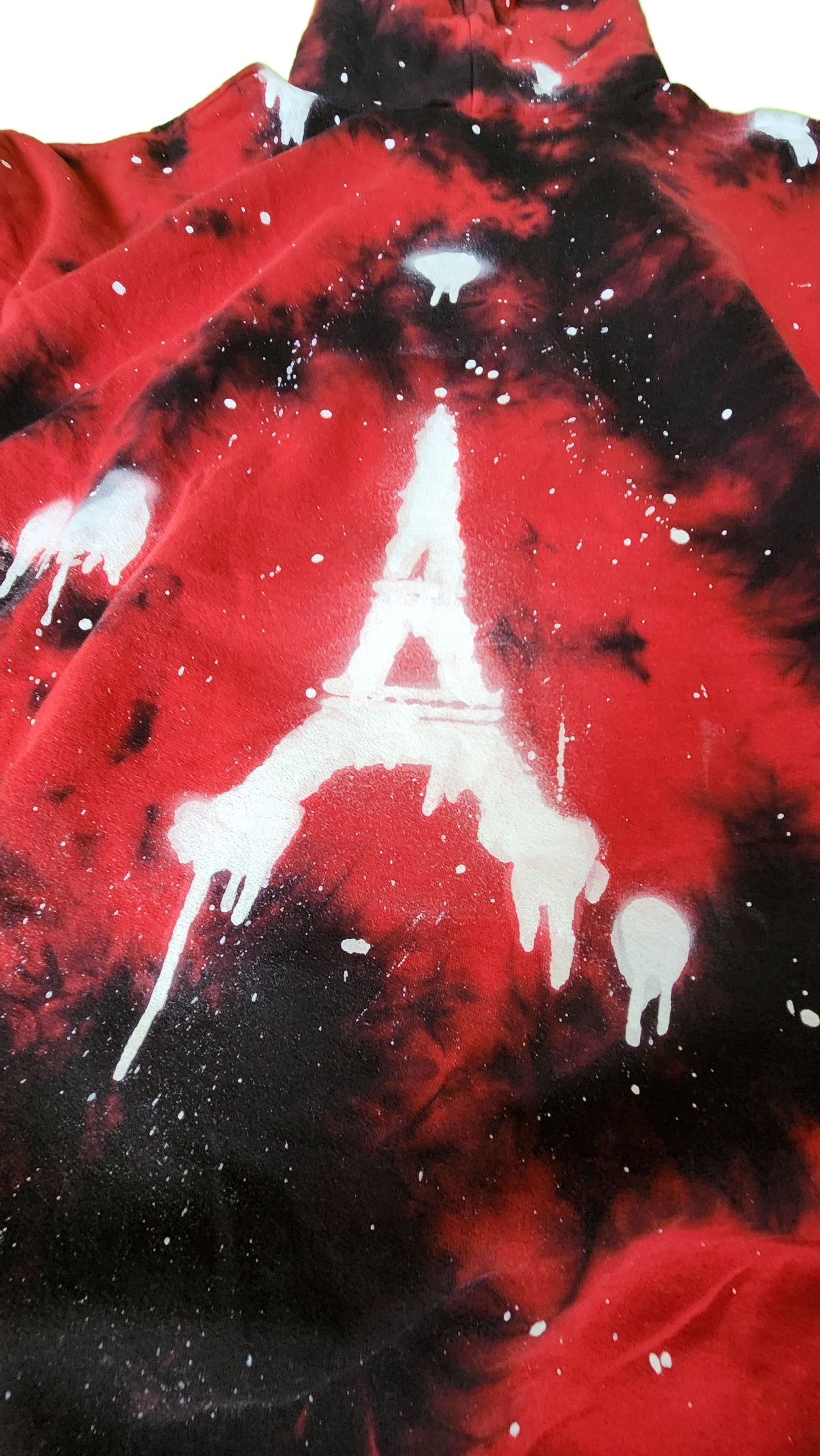 Graffiti Splat Tie Dye Hoodie