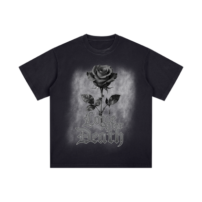 L.A.D Faded Acid Wash Tee