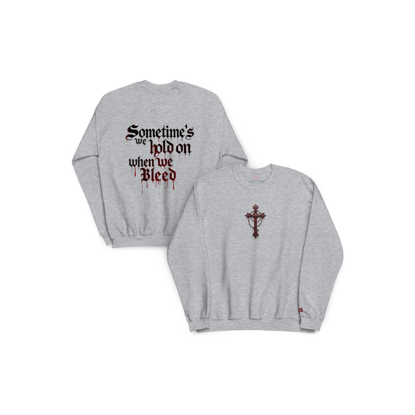 Crewneck Cross Sweatshirt