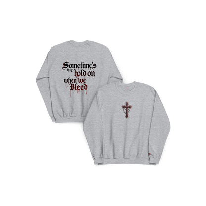 Crewneck Cross Sweatshirt