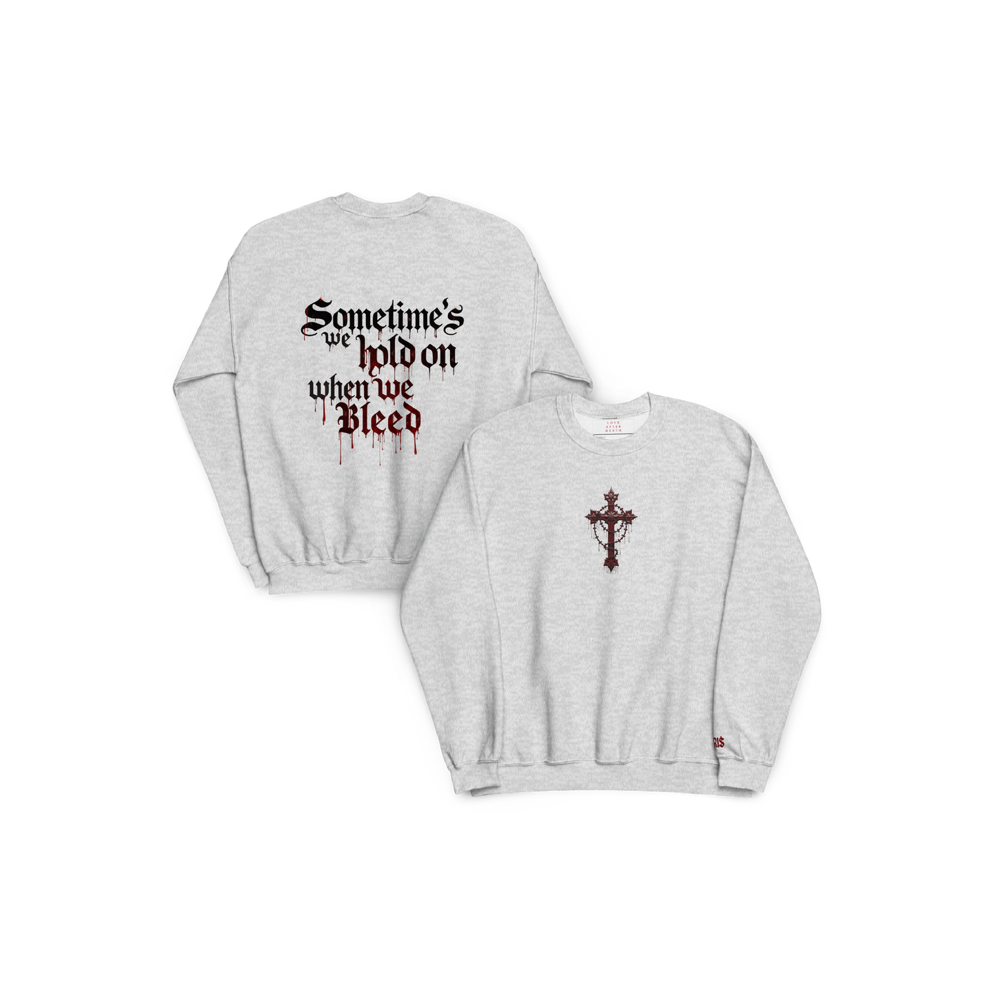 Crewneck Cross Sweatshirt