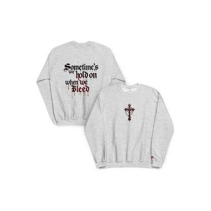 Crewneck Cross Sweatshirt