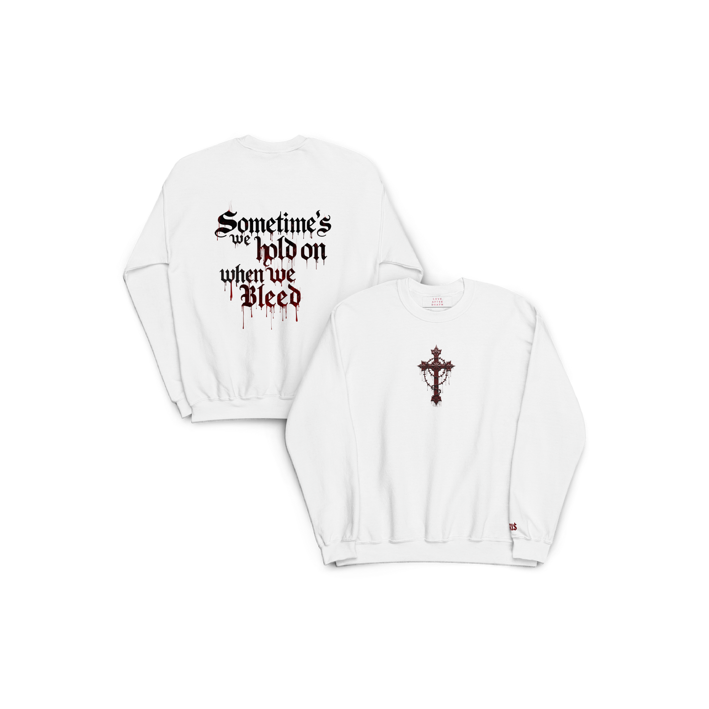 Crewneck Cross Sweatshirt