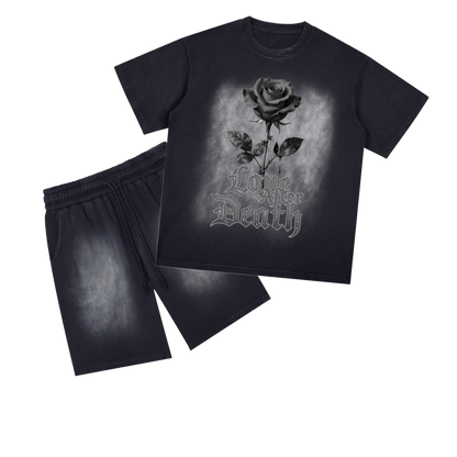 L.A.D Faded Acid Wash Set