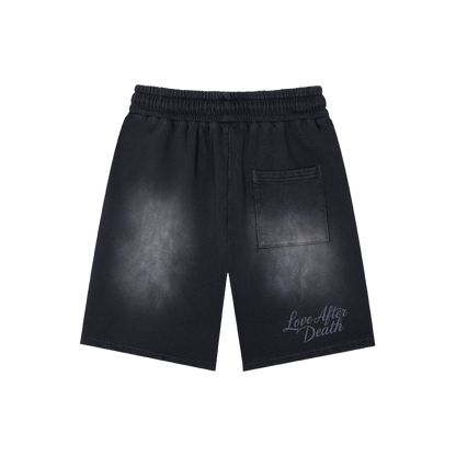 L.A.D Faded Acid Wash Shorts