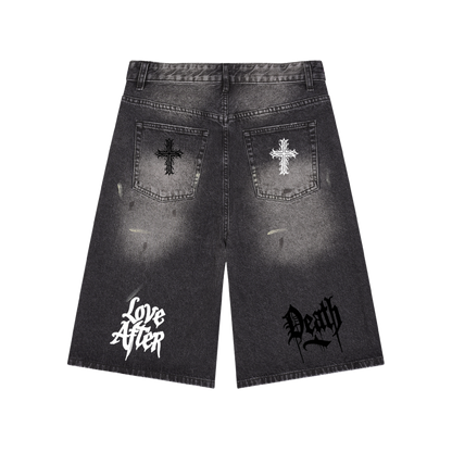 L.A.D Vintage Wash Denim Shorts
