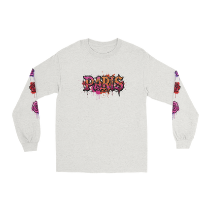 P Rose Graffiti Long Sleeve